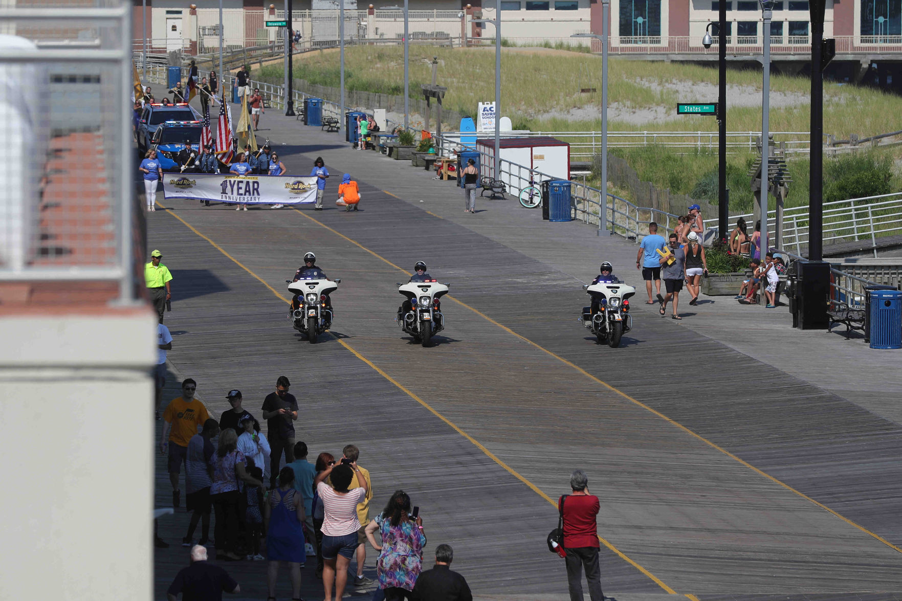 Hard Rock celebrated its one-year anniversary with Boardwalk parade